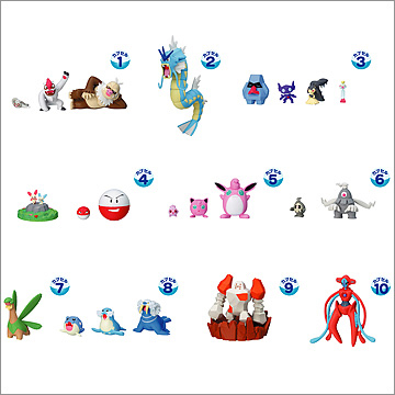 ポケットモンスター 立体ポケモン図鑑 第6集｜商品情報｜タカラトミー