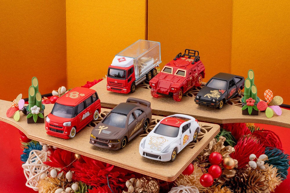 初春トミカ」シリーズ第12弾 新年を祝うくじ形式のトミカ「福舞