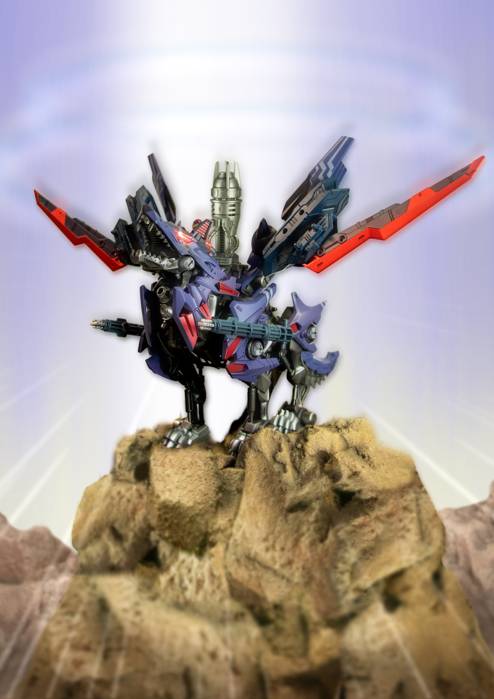 ZWR04ビクター・スピーゲル専用ハンターウルフ｜商品情報｜ゾイド