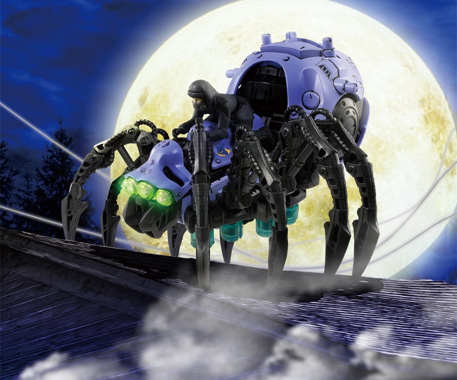 ZW18｜スパイデス［ゴケグモ種］｜商品情報｜ゾイドワイルド｜タカラトミー