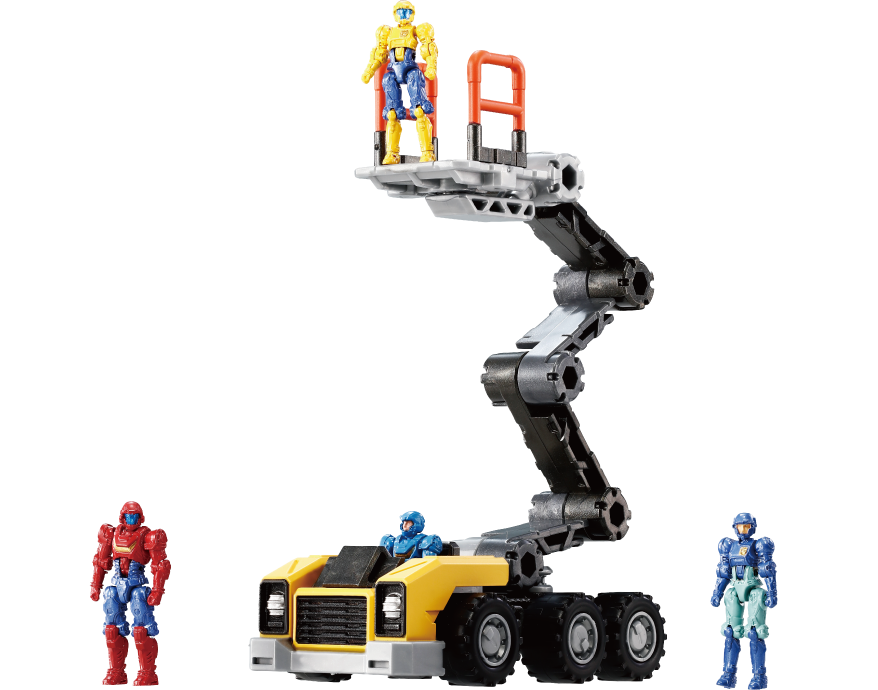 DA-105 ダイアクロン隊員&リフトマシンセット｜プロダクト