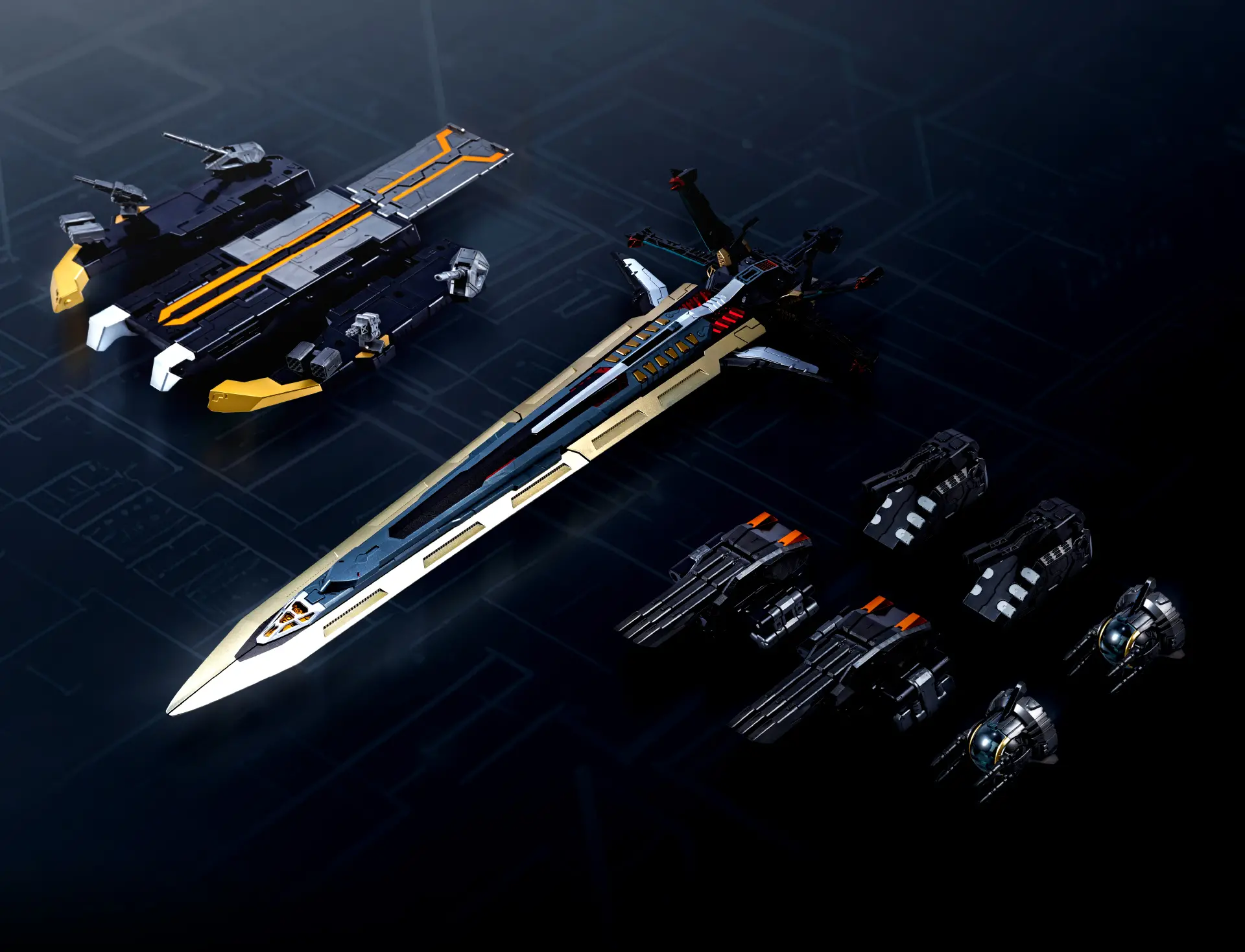 DA-122 ロボットベースGX/FD ＜ビルドアップアーマメントセット