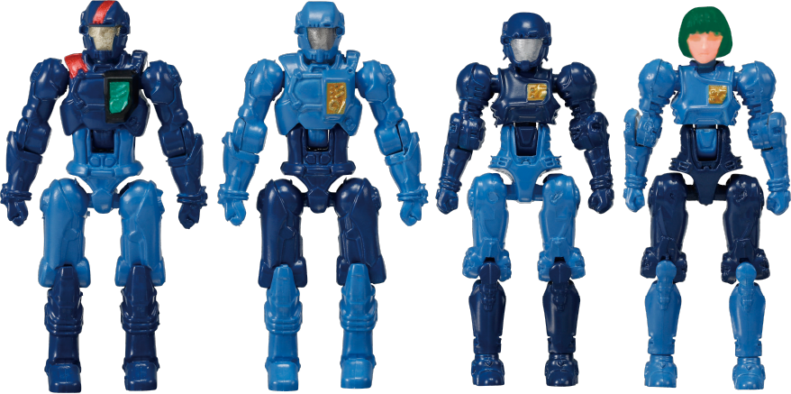 移動基地隊員セット｜プロダクト｜ダイアクロン オフィシャルサイト