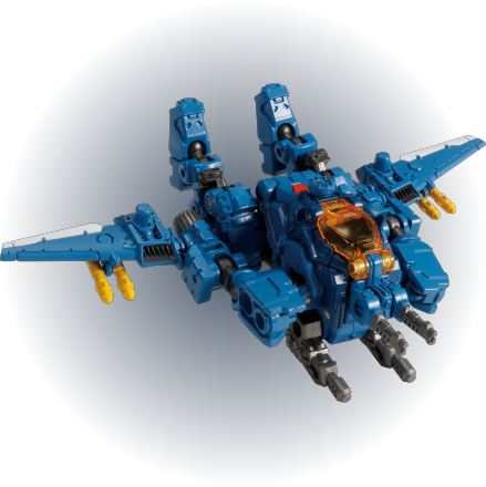 パワードシステム マニューバガンマ＆デルタ 移動基地セット