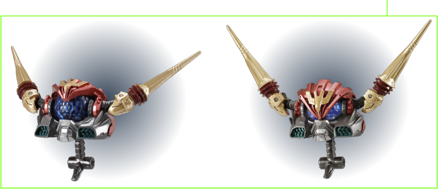 DA-75 ワルダロス <ドラゴヘッド＞／DA-76 ワルダロス <グールヘッド