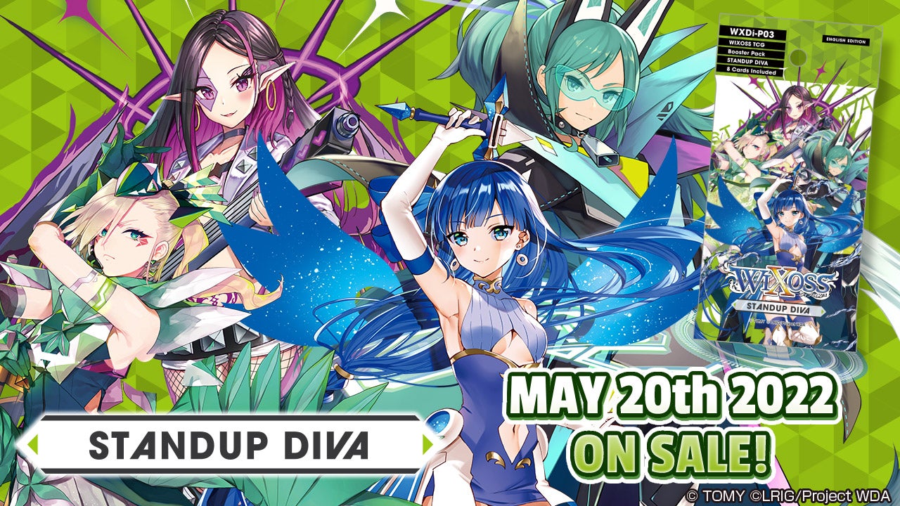 4th Booster Pack STANDUP DIVA｜Products｜WIXOSS-ウィクロス- | TOMY