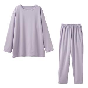 ニューピース〉NEWPEACEリカバリーパジャマ セット（ロング）ネイビー