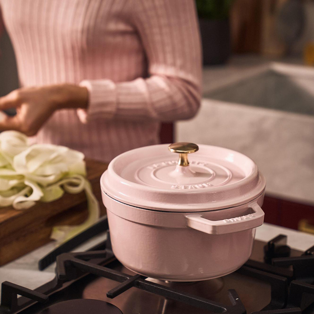 ピコ・ココット ラウンド ソルベローズ（16cm／20cm／22cm） | 商品