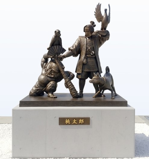 桃太郎 - 銅像制作・胸像制作は日本最大級の制作実績を誇る竹中銅器へ