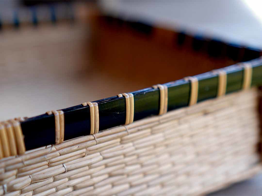 柳行李を衣装籠に - 竹虎四代目がゆく！