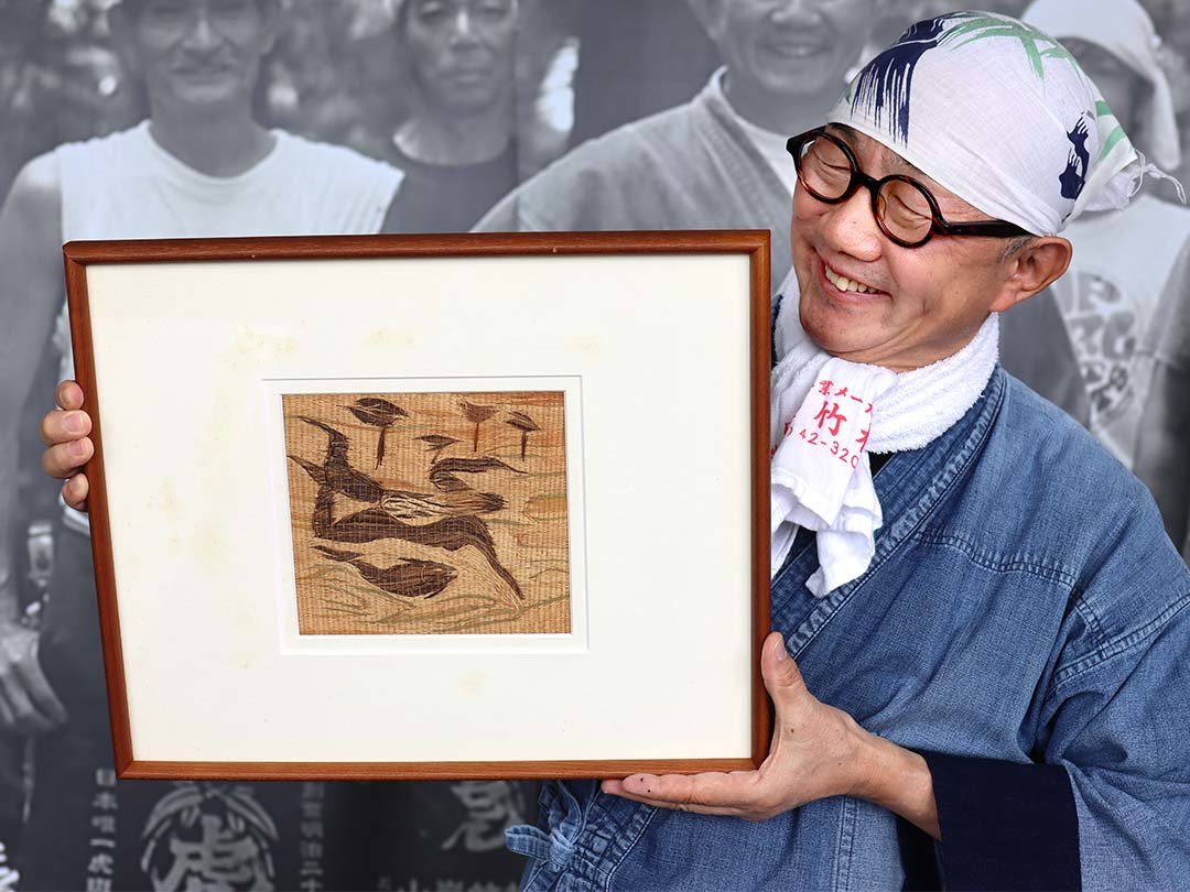 竹で「河童」を描く一途な竹人 - 竹虎四代目がゆく！