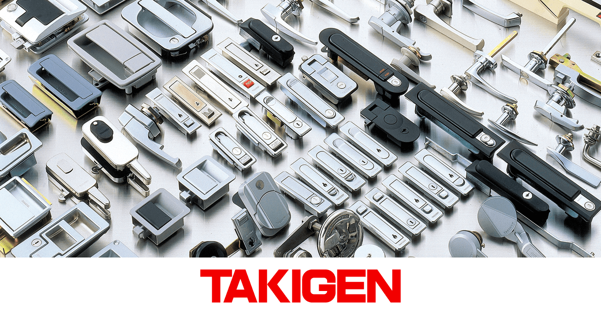 コインロックの穴明け寸法の互換性 | TAKIGEN | タキゲン製造株式会社