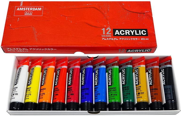 アムステルダムアクリリックカラー20ml 12色セット | 製品情報