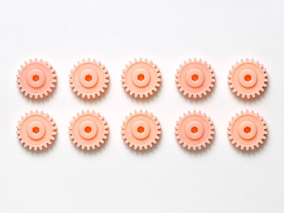 タミヤ ミニ四駆用AOパーツ AO-1040 ミニ四駆PRO G-22ギヤ (ピンク10個