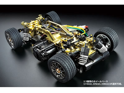タミヤ RC限定シリーズ 1/10RC M-05 シャーシキット ゴールド
