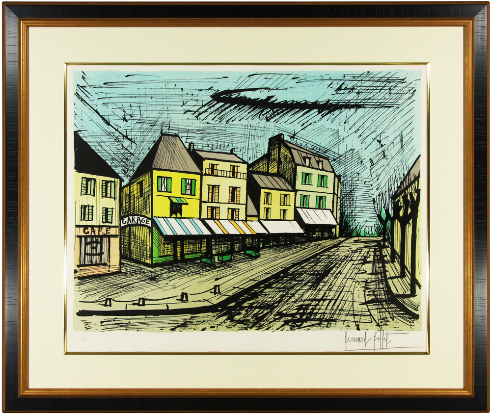 ベルナール・ビュッフェ 「マリーヌ村」 Bernard Buffet - 創業36年