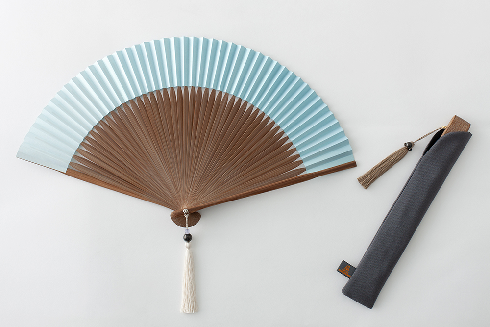 扇子水縹/【備長炭専門店】銀座紀州備長炭ショップ 掌 公式通販サイト