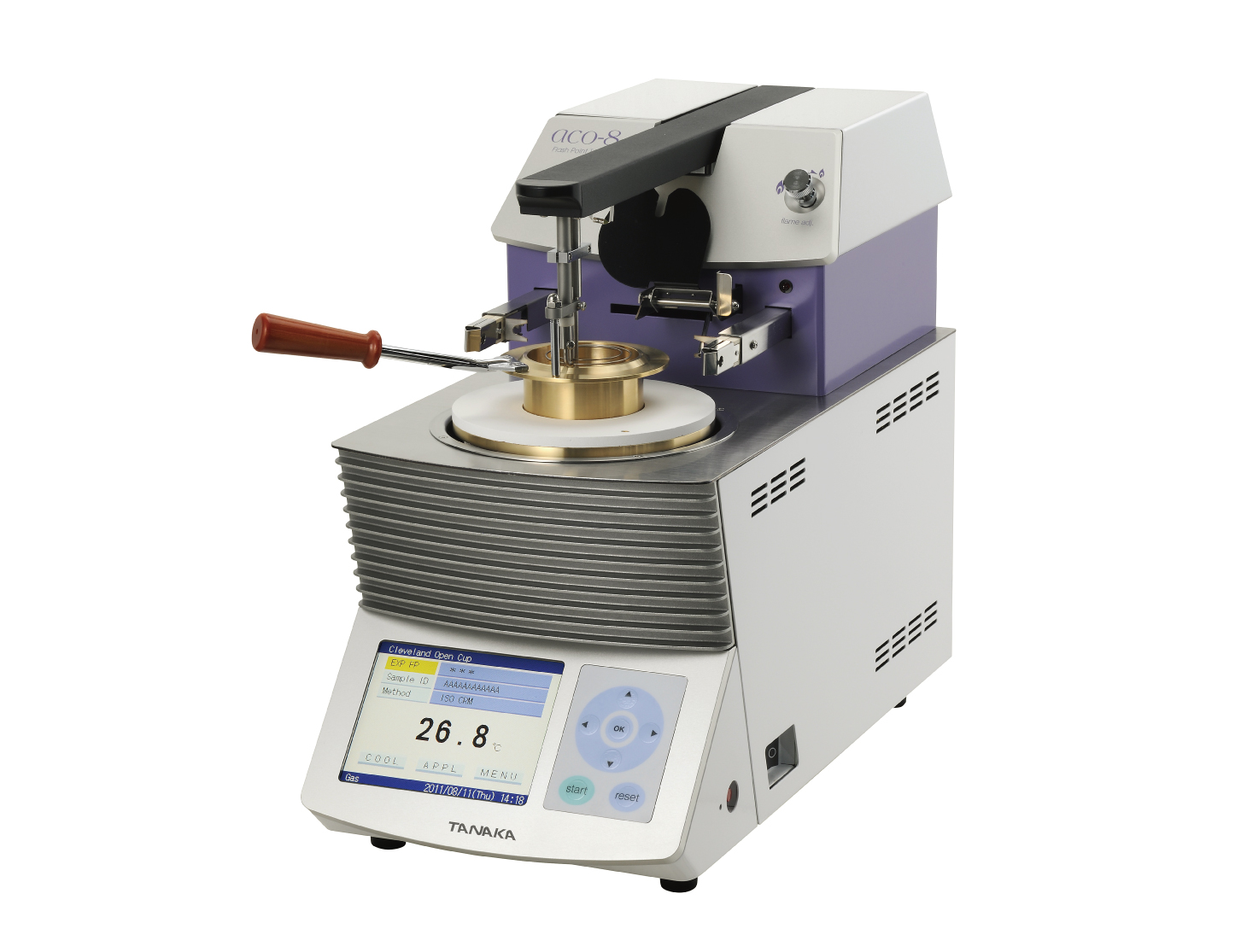クリーブランド開放式自動引火点試験器（8シリーズ） - 田中科学機器