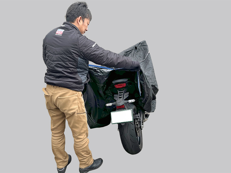 谷尾商会 らくかけ極BLACK BIKE COVER | 株式会社 谷尾商会