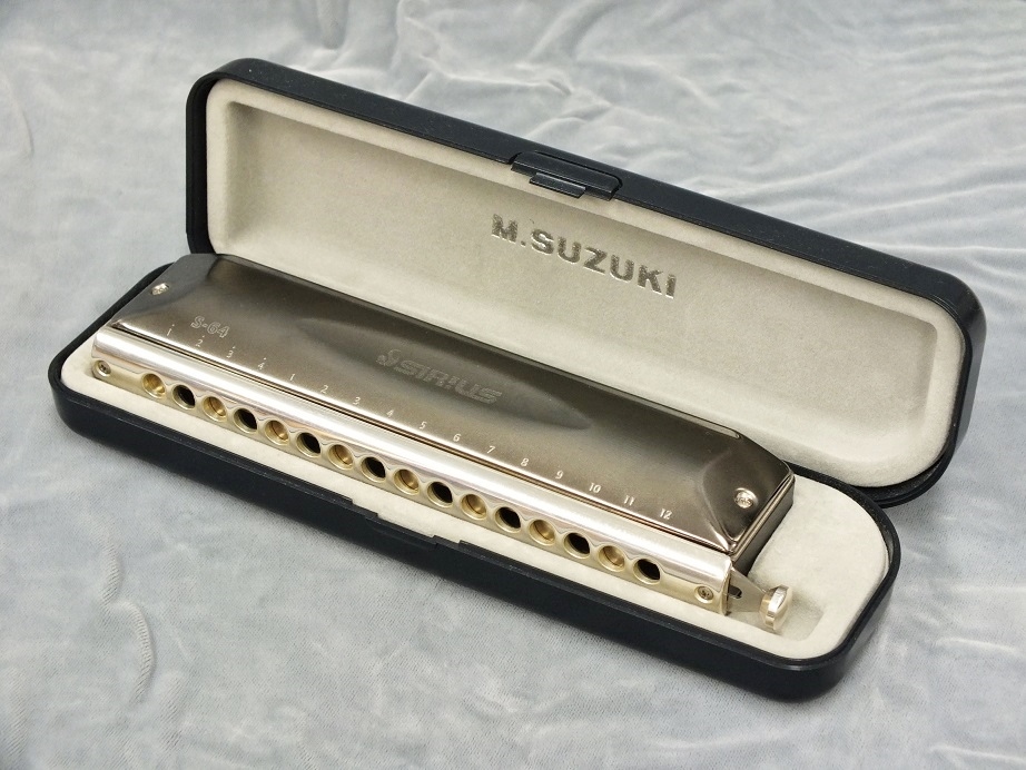 SUZUKI SIRIUS S-64C【クロマチックハーモニカ】 - 谷口楽器