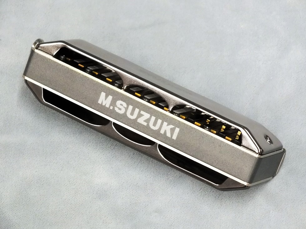 低音域専用!!》 SUZUKI SIRIUS S-48B (12穴) 【クロマチックハーモニカ