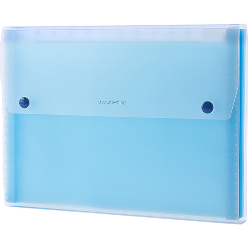 たのめーる】セキセイ ドキュメントファイル A4 13ポケット ブルー SSS