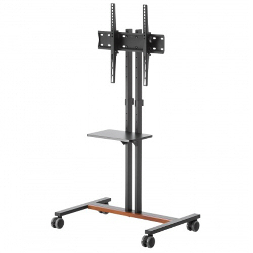 たのめーる】サンワサプライ ロータイプディスプレイスタンド 32-55型