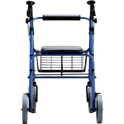 たのめーる】竹虎 歩行車 ハッピーIINB ブルーメタリック 1台の通販