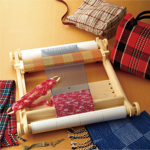 たのめーる】クロバー 手織り機「咲きおり」 40cm 57-950 1セットの通販