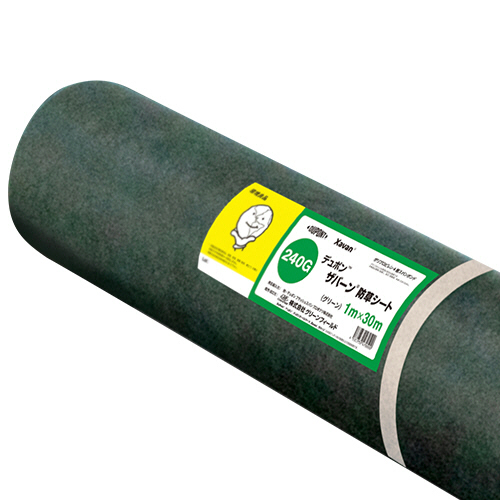 たのめーる】デュポン 防草シート ザバーン240 グリーン 幅1×長さ30m