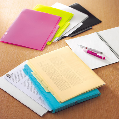 たのめーる】セキセイ アクティフ インデックスフォルダー A4 6