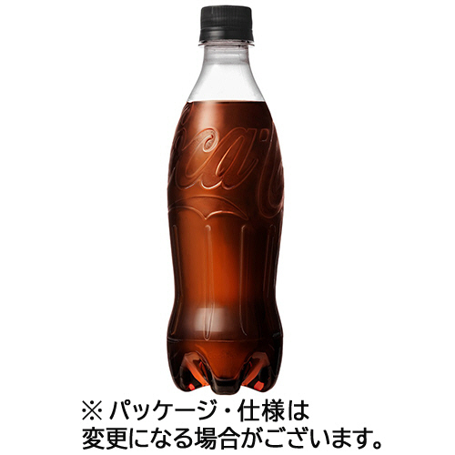 たのめーる】コカ・コーラ ゼロシュガー ラベルレス 500mL ペット