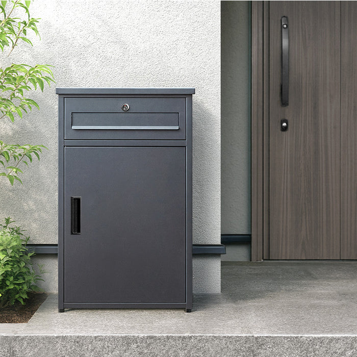 完成品でお届け》 LIVBOX ーリブボックスー ポスト一体型 宅配ボックス