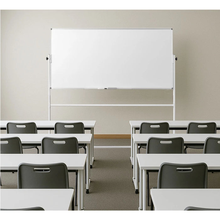 法人様限定 ホワイトボード 120×90 両面仕様 壁面取付も対応 360°回転