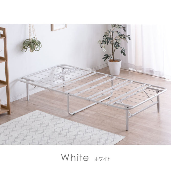 シングル］パイプベッド フレーム単品 頑丈設計 耐荷重200kg