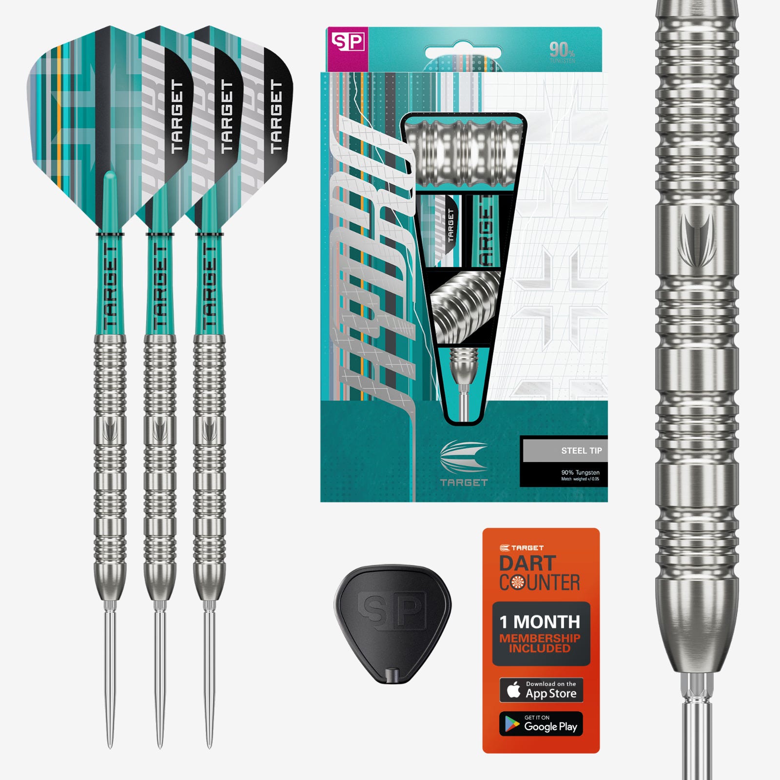 90% Tungsten Darts | Steel Tip Darts | Target Darts