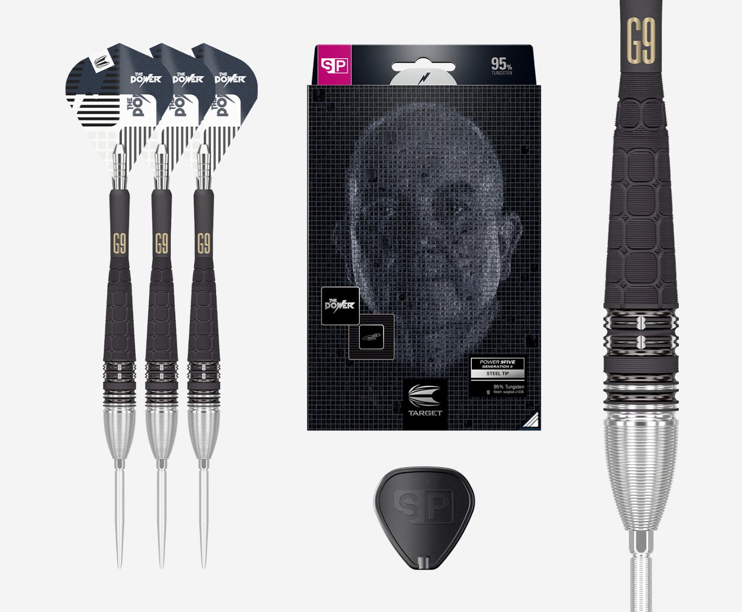 Phil Taylor Power 9Five G9 Steel Tip Darts | Target Darts