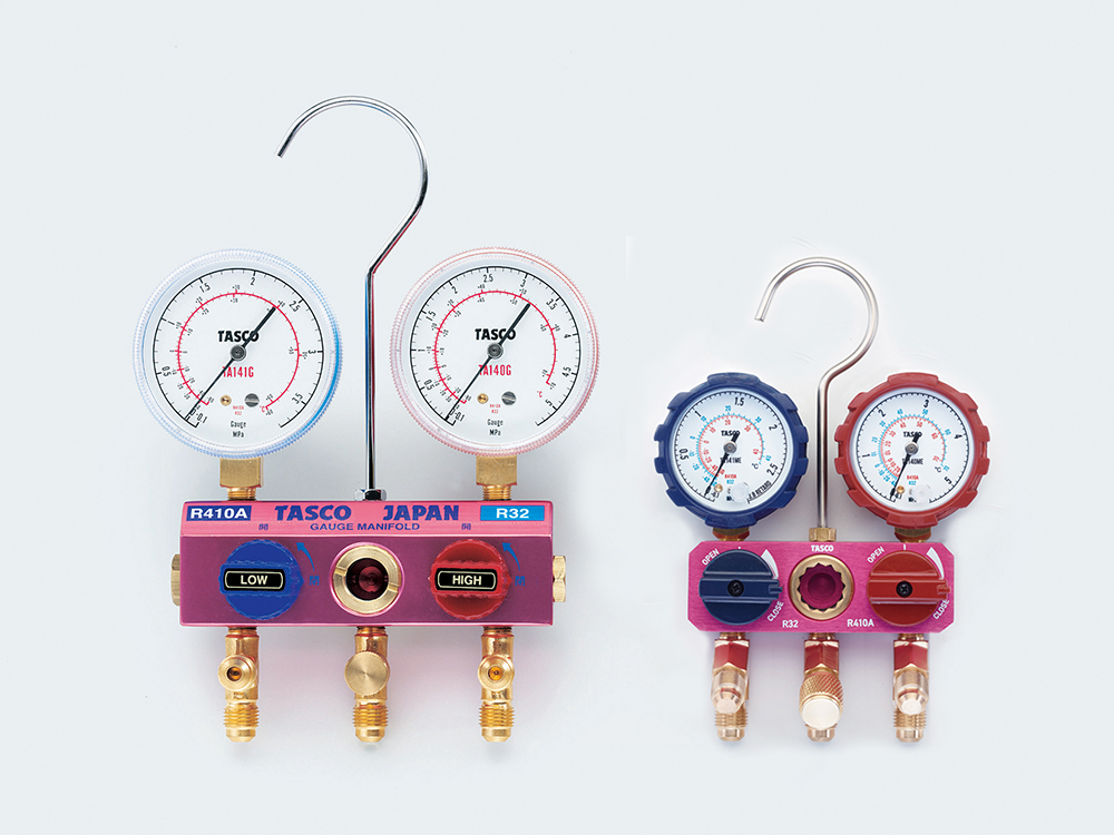 R410AR32用ミニボールバルブ式ゲージマニホールド | 株式会社 イチネン