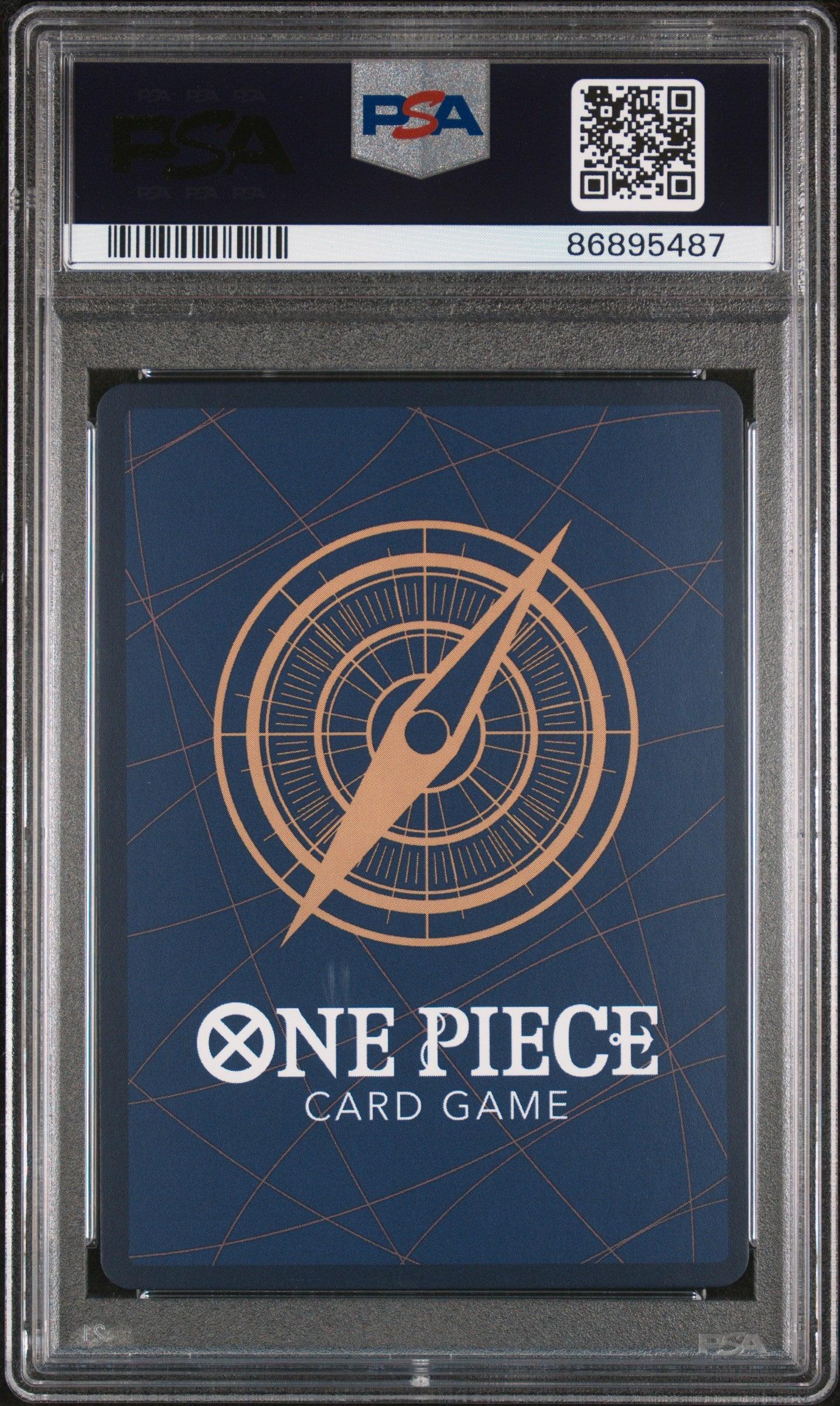 PSA 10 One Piece Card Monkey D. Luffy OP05-119 SEC Secret Parallel