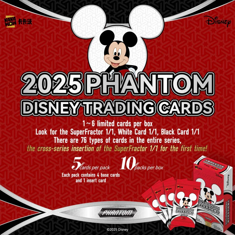 Shop 2025 PHANTOM Disney Trading Cards KAKAWOW – TCGHOBBY