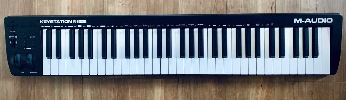 M-Audio Keystation61mk3徹底レビュー DTM初心者おすすめUSB MIDI