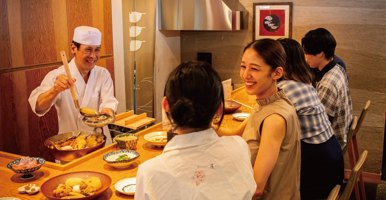 玄品 本町(げんぴんほんまち) おでんのカウンター｜大阪府｜ふぐ出汁