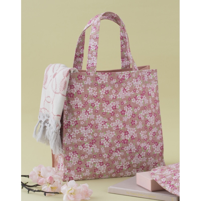 桜トートバッグ: 完成品・雑貨｜手づくりタウン by 日本ヴォーグ社