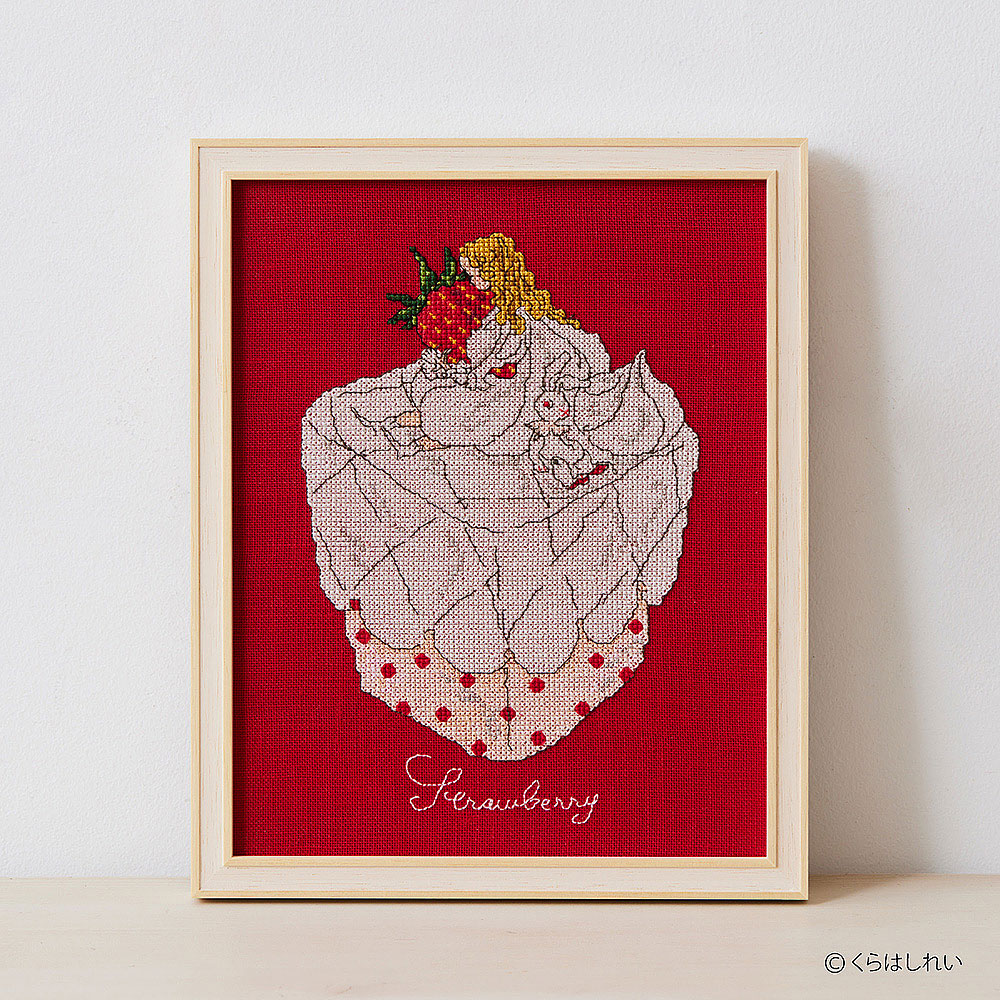 くらはしれいさんのクロスステッチ［ワッフル］: キット｜手づくり