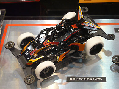 タミヤのサイトでマックスブレイカーCX09ブラックスペシャルのカタログ