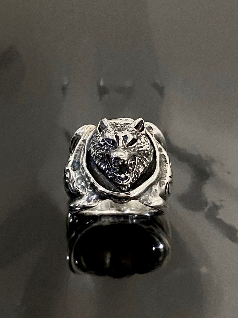 GODSIZE - 《受注生産》WOLF RING / ウルフリング / 注文から1～4週間