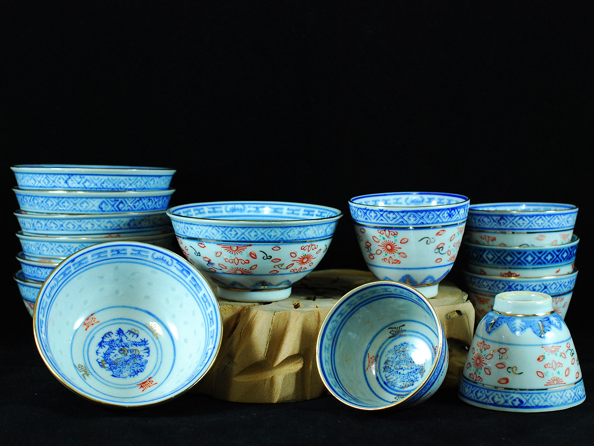 光明瓷廠-青花玲瓏瓷-杯| 茶說壺途-宜興紫砂壺收藏