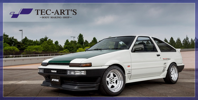AE86専門店「テックアート」 ハチロク用オリジナルパーツ販売