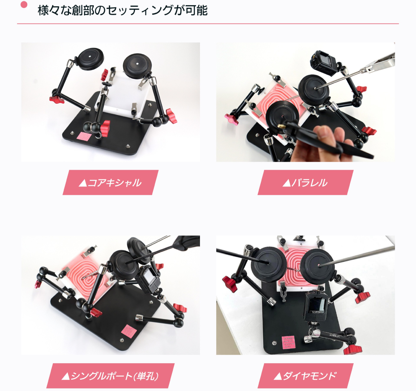 すべての診療科の腹腔鏡トレーニングに対応！【オムニトレーナー】TB