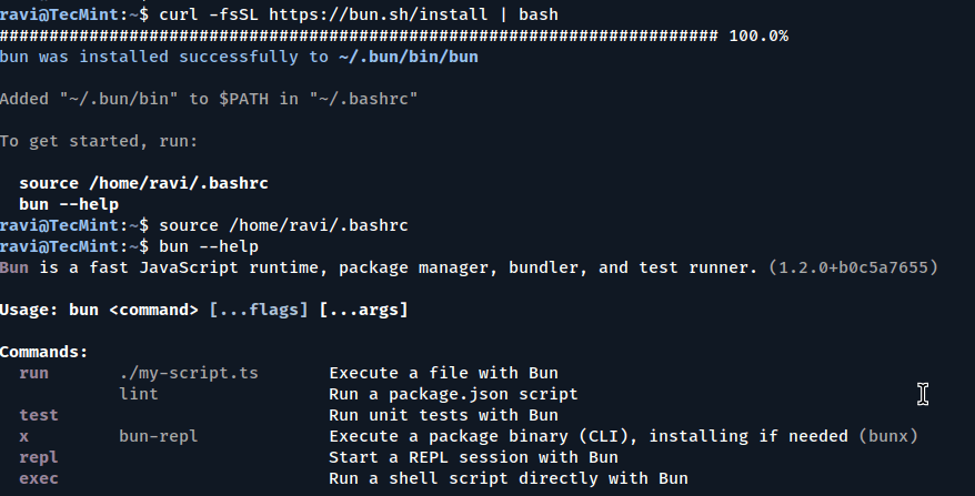 Bun: The Fastest All-in-One JavaScript Runtime for Linux